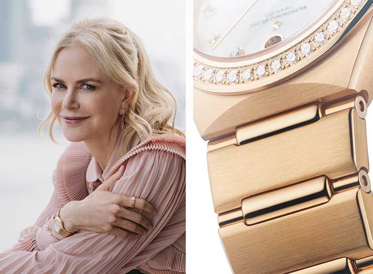 Nicole kidman omega on sale watch