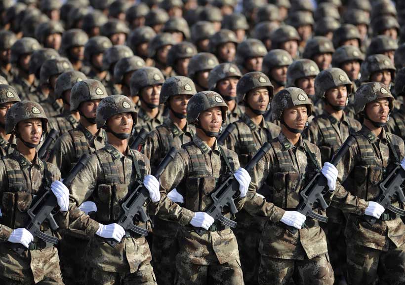 The connection between the Chinese language military and European universities