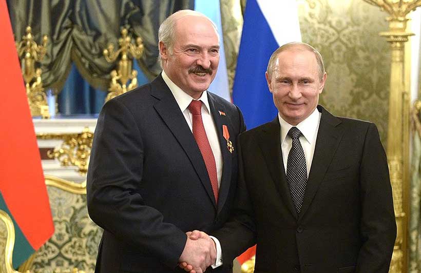 Įprasmink Baltarusijos interesus visapusiškai remdamas Rusijos invaziją į Ukrainą