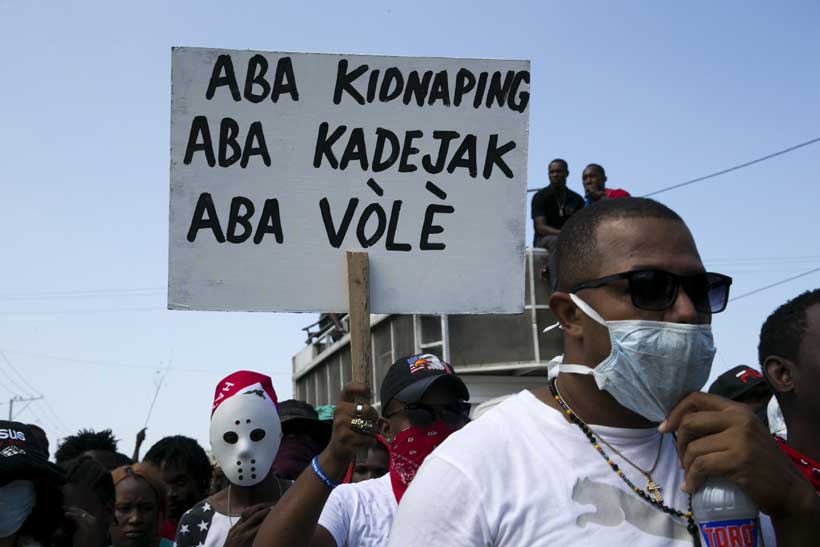 Large Protest Erupt In the Capital of Haiti After Kidnappers Murdered  Victims - Modern Diplomacy