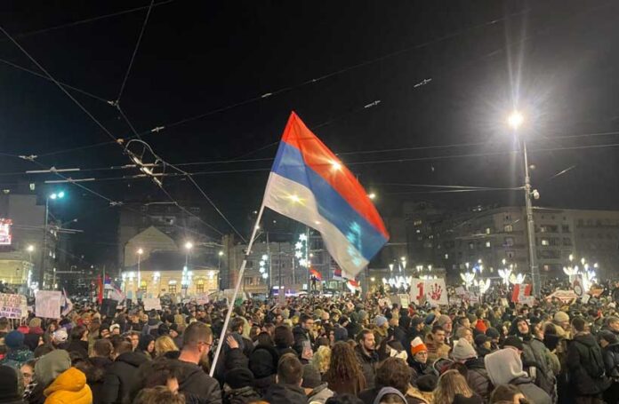 Serbia-protests