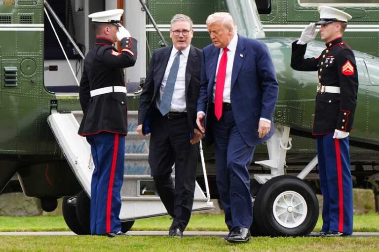 Trump Base Trump 'very disappointed' in Starmer over air base refusal - Modern ...