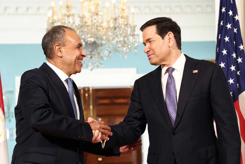 Chinese Media Question Strategic Motives Behind Egyptian FM’s U.S. Visit with Rubio